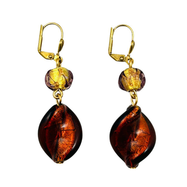 2 Drop FW Leaf Earrings