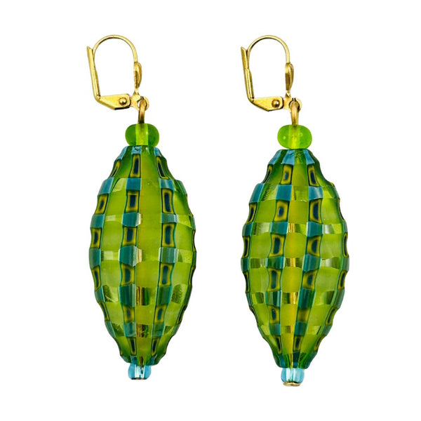 Blown Murrina Battuuto 1 Drop Earrings