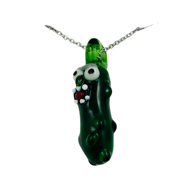 Awkward² Necklace - Pickle with Attitude