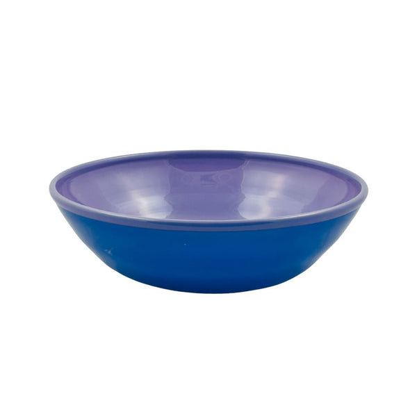 Small Round 2-Tone Bowl - Aubergine