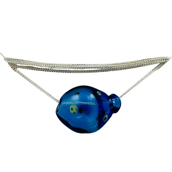 Classic Bauble Necklace - Blue