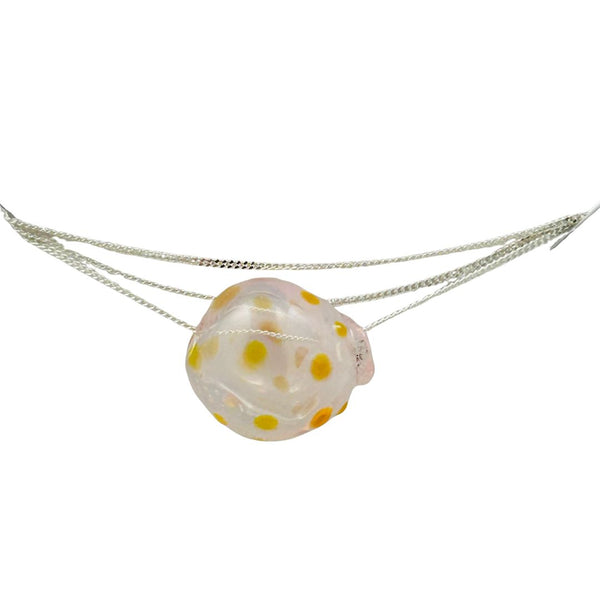 Classic Bauble Necklace - Gold Dots