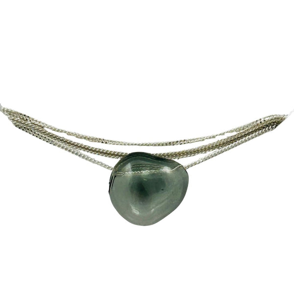 Classic Bauble Necklace - Grey