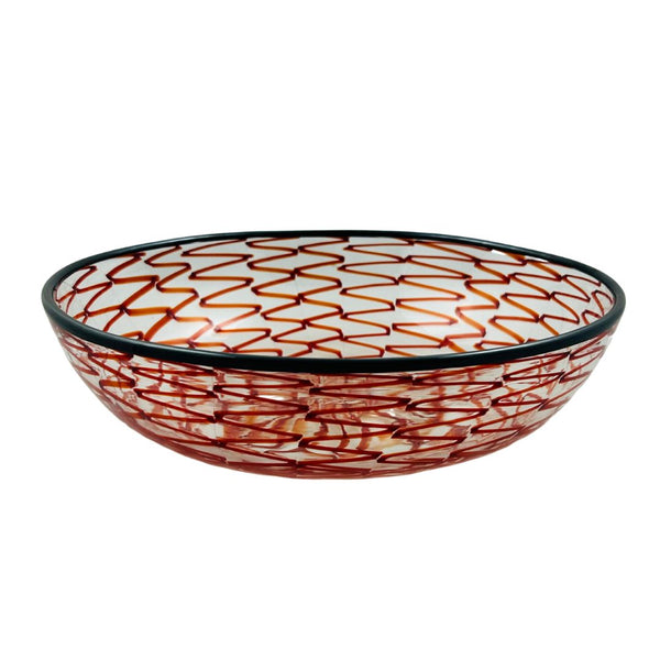 Zig Zag Bowl - Infrared