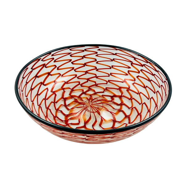 Zig Zag Bowl - Infrared