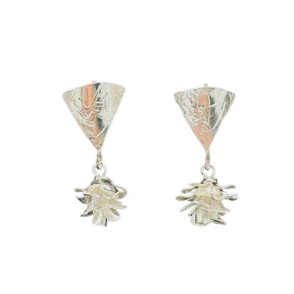 La Petite Pinecone Earrings