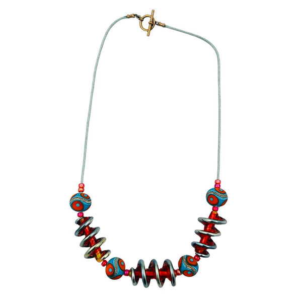 Niobium Bead Necklace