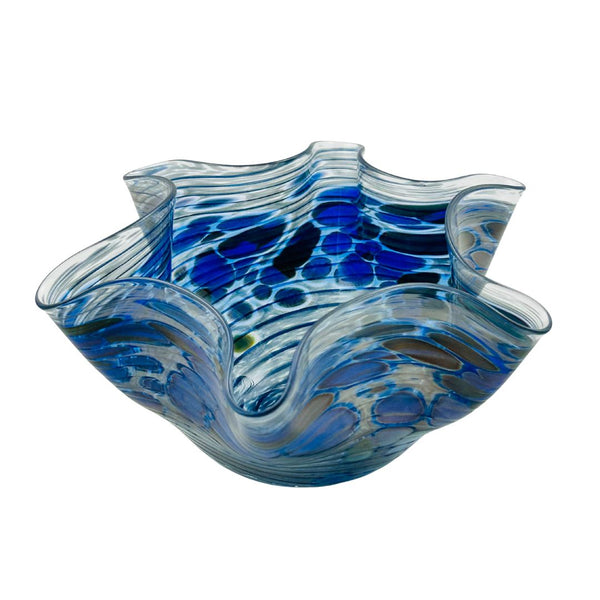 Wavy Bowl - Ice Crystals