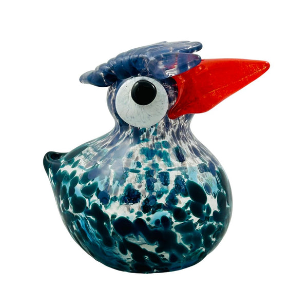 Glass Bird - Eggplant