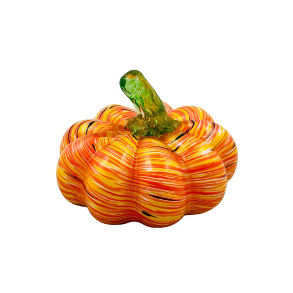 Mini Orange Straw Pumpkin