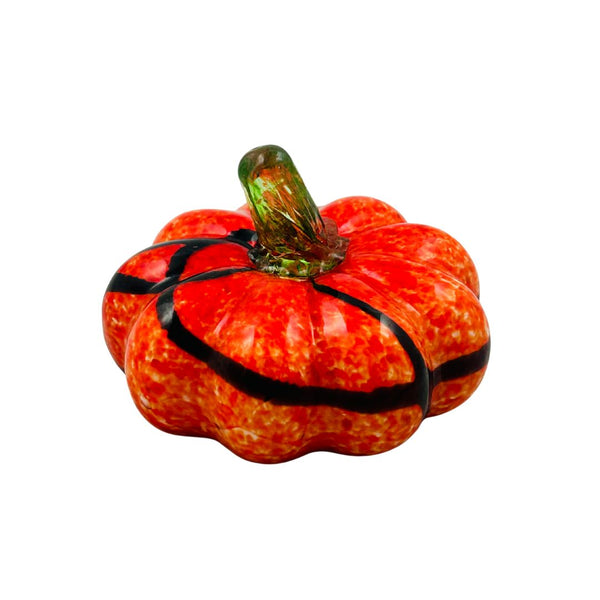 Mini Black & Orange Pumpkin