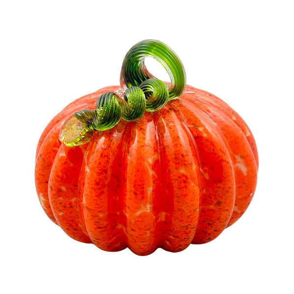 Large Orange Mosaic Pumpkin