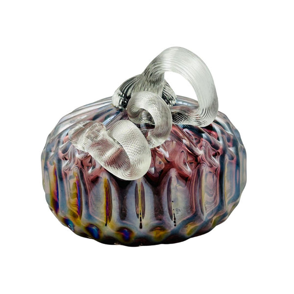 Violet Facet Small Pumpkin