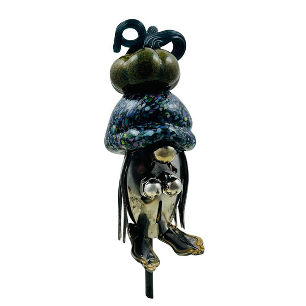 Gnome w/ Pumpkin Plant Stake - Pumpkin Pienonna Judd