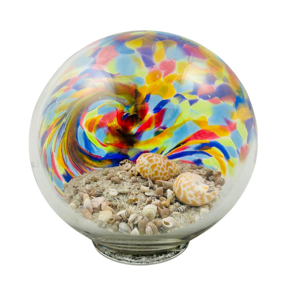 Sea Globe - Medium Rainbow