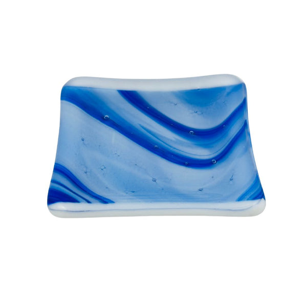 Bungalow Small Square Plate - Arctic Chill