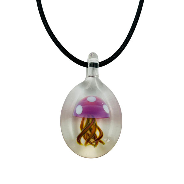 Flat Jellyfish Pendant - Eternal