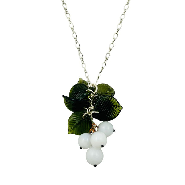 Mistletoe Pendant Necklace