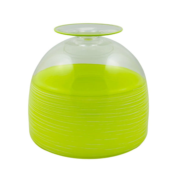 Incalmo Wrapped Jar - Yellow Green