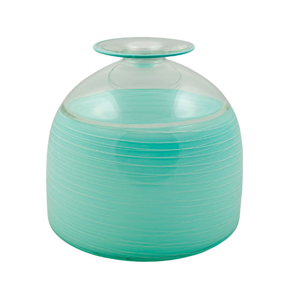 Incalmo Wrapped Jar - Baby Blue