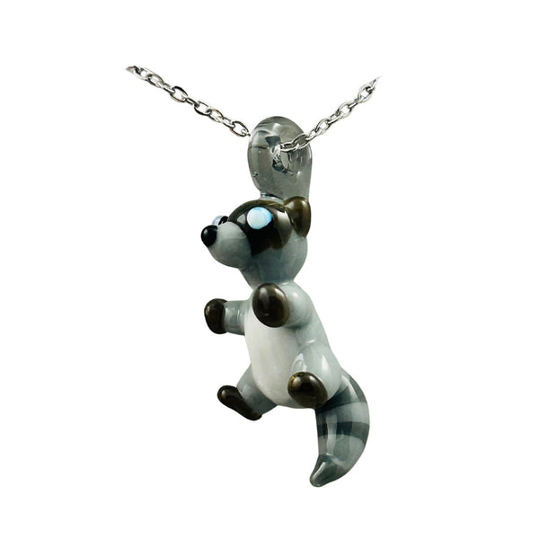 Awkward² Necklace - Raccoon