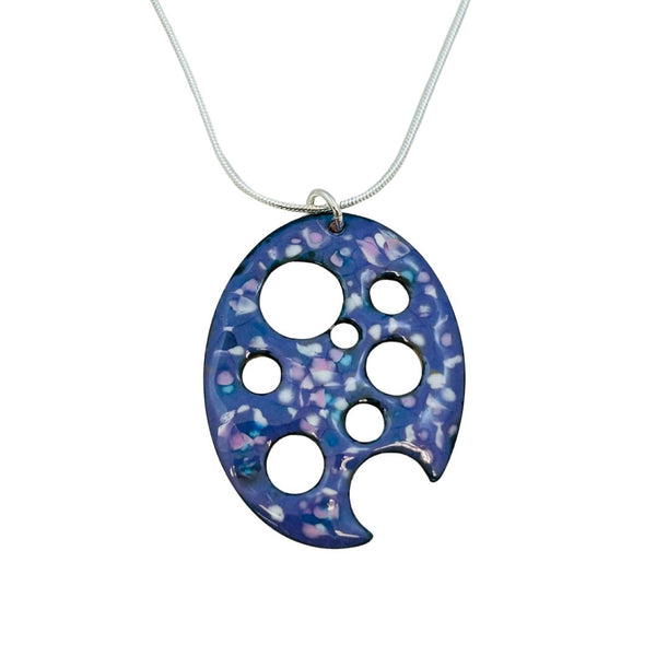 Bubbles Pendant - Purple Confetti