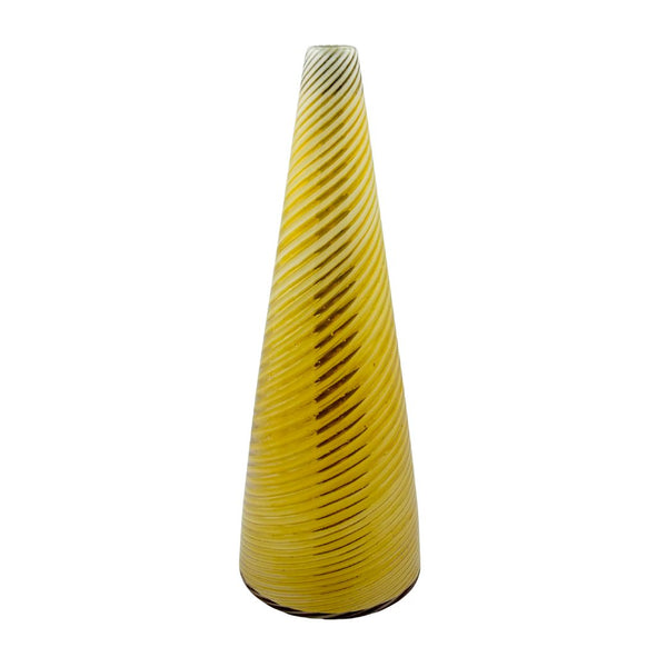 Christmas Tree Vase - Gold Swirl