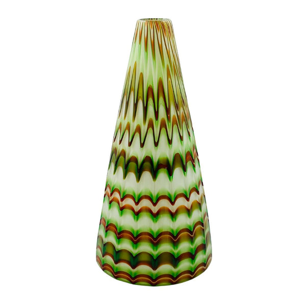 Christmas Tree Vase - Scalloped Holly