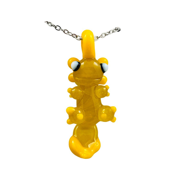 Awkward² Necklace - Sunshine Axolotl