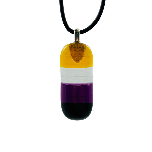 Non-Binary Pride Pendant