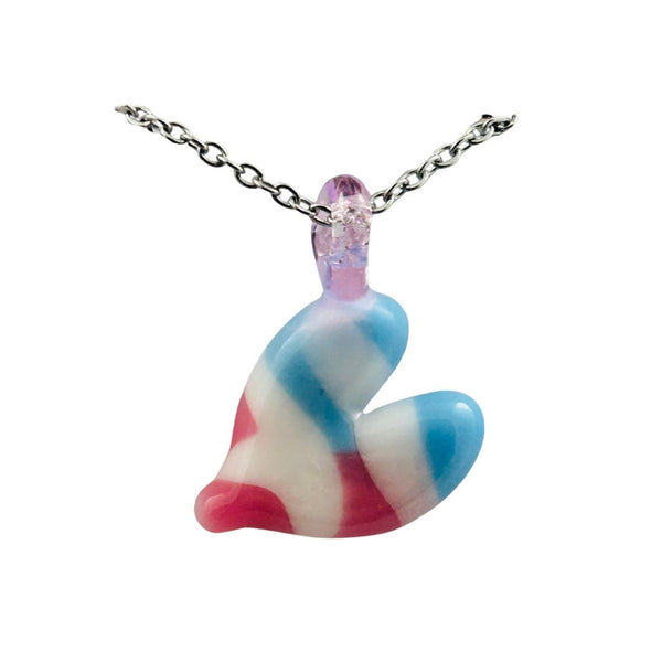 Awkward² Necklace - Transgender Heart 02