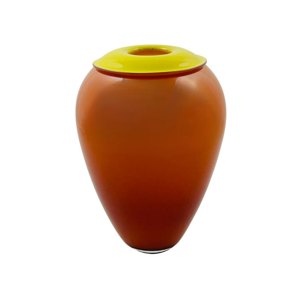 Double Overlay Vase - Sunset
