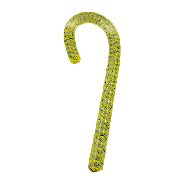 Glass Candy Cane - Lemon Blueberry