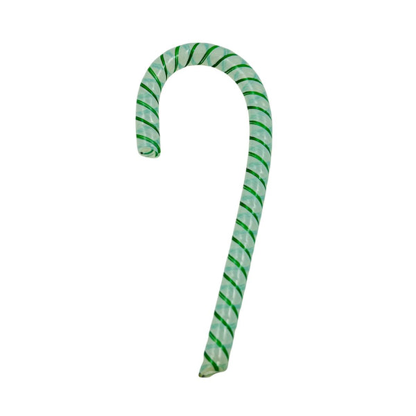 Glass Candy Cane - Spearmint