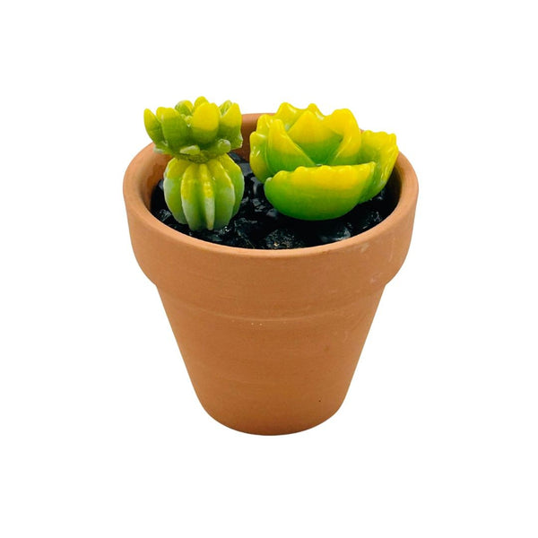 Terra Cotta Glass Succulent - 01