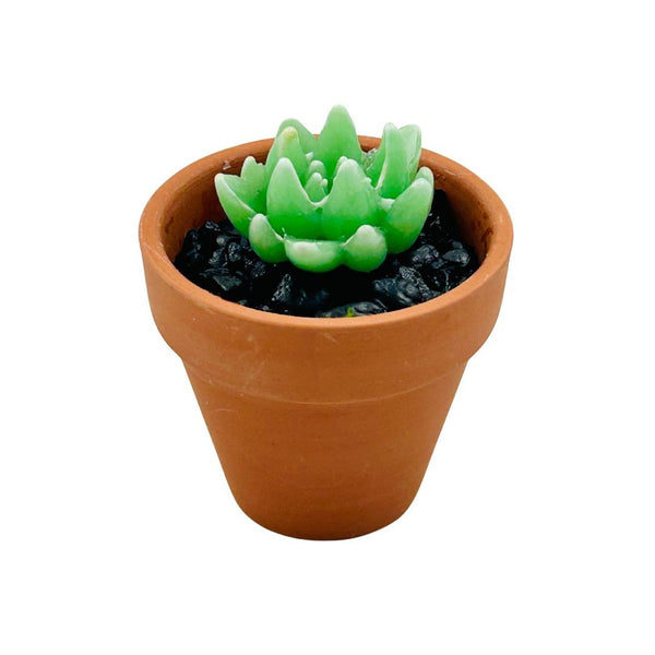 Terra Cotta Glass Succulent - 06