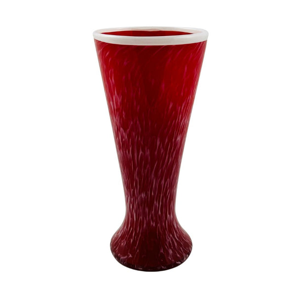 Rose Petal Vase - Crimson