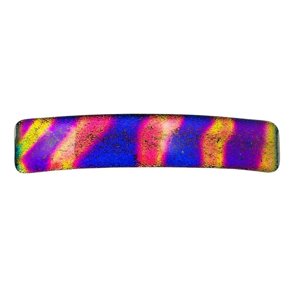 Dichroic Glass Hair Clip - Women Are From Venus