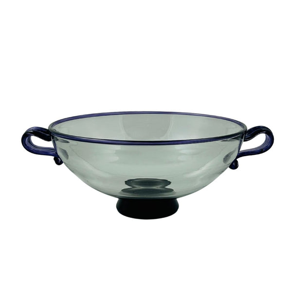 Grecian Bowl - Clear & Purple