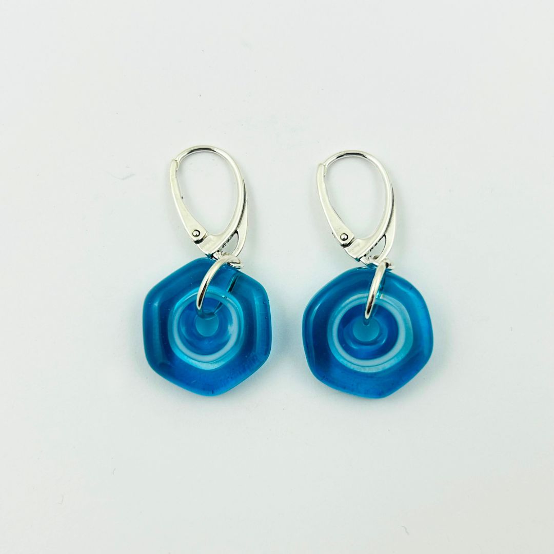ピアス EOU STUDIO The texture of glass Earring 01 Kanade-Abstract-