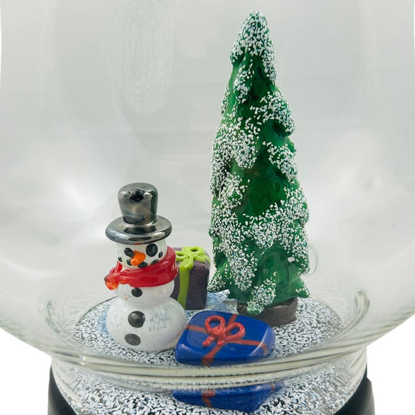 Snow Globe - Snowman w/ Presents