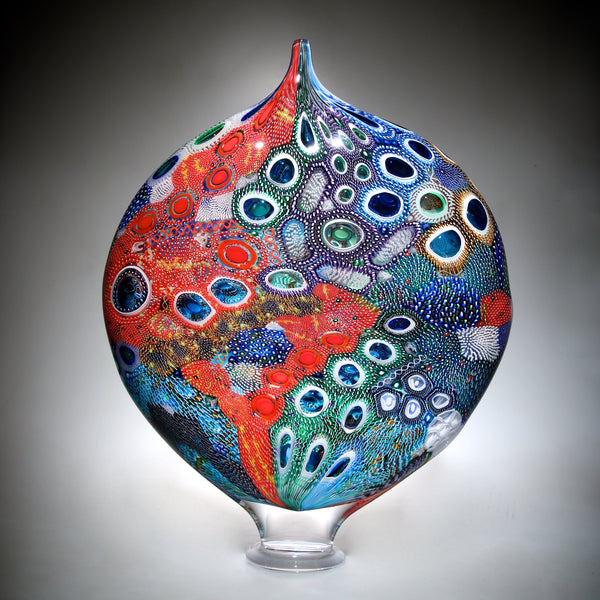 Mixed Murrine Ellipse