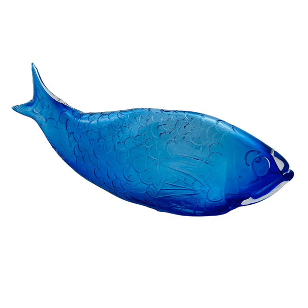 Fish Study in Blue