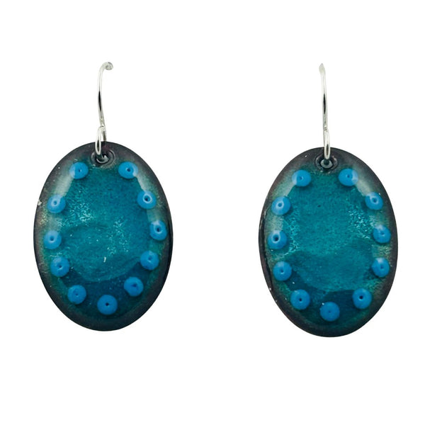 Pattern Earrings - Turquoise