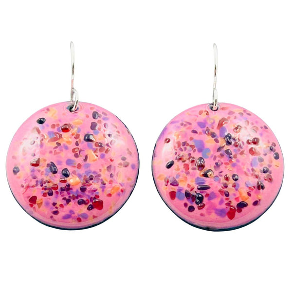 Confetti Earrings - Pink