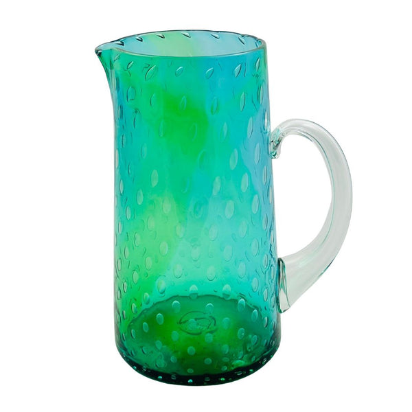 Color Theory Pineapple Pitcher - Aqua & Green