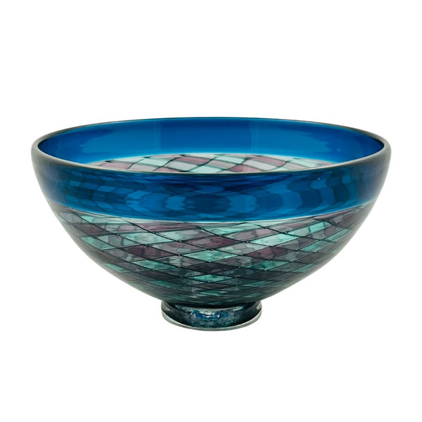 Reticello Encalmo Bowl - Blue/Purple
