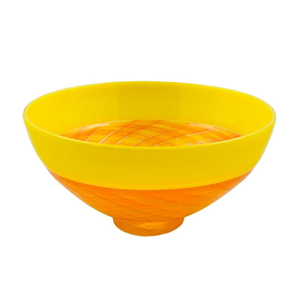 Reticello Encalmo Bowl - Yellow/Orange