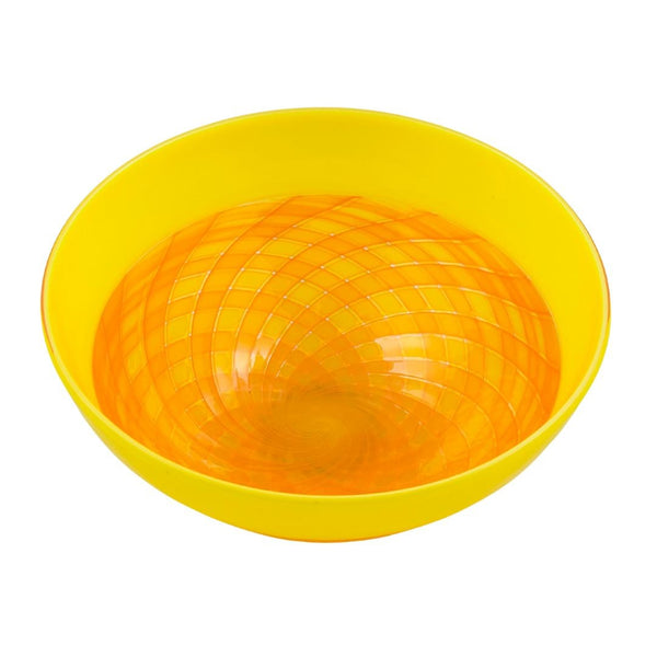 Reticello Encalmo Bowl - Yellow/Orange