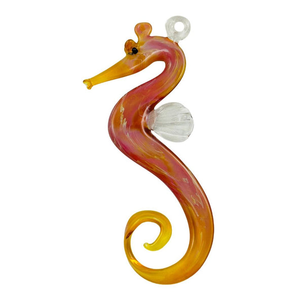 Ornament - Orange Seahorse